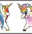 unicornios dabbing1