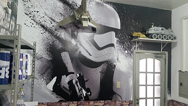 Painel Fotográfico Stormtrooper 2017 Star Wars Viii Cole Decore