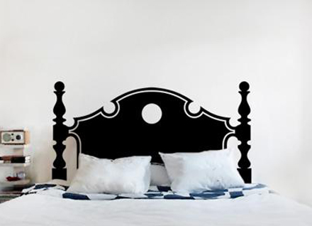 Adesivo decorativo de cabeceira