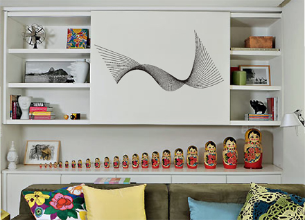 Adesivo decorativo 3D 2
