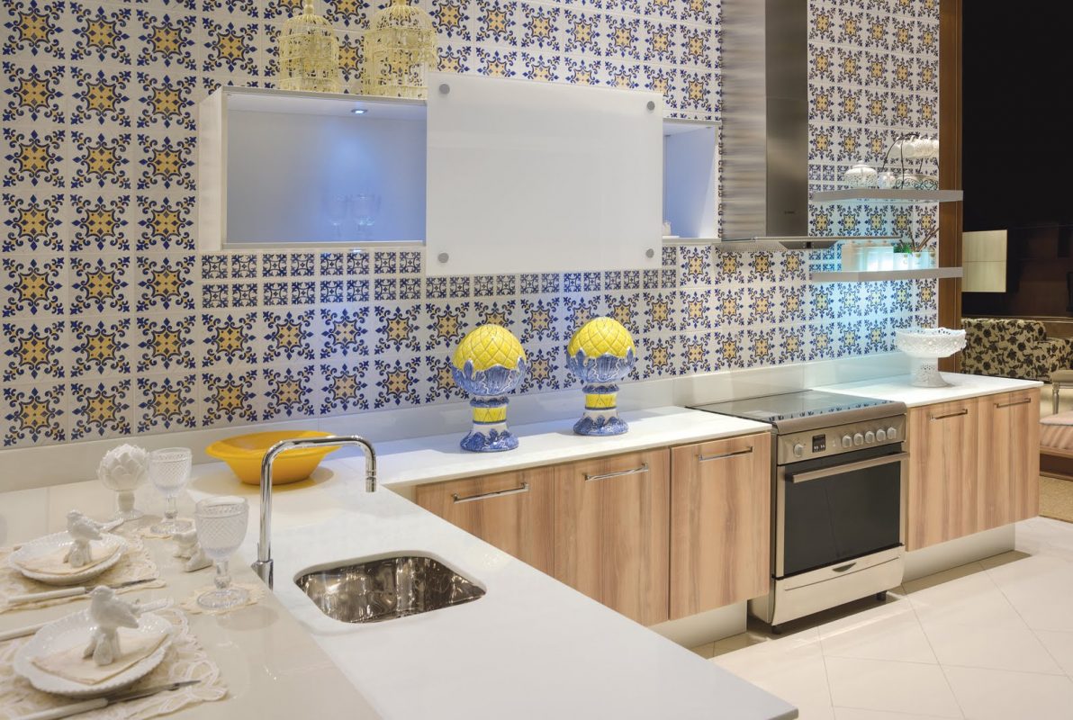 Dicas para colocar papel de parede para cozinha lavável